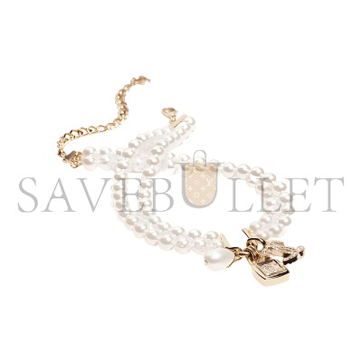 CHANEL PEARL NECKLACE ABA470